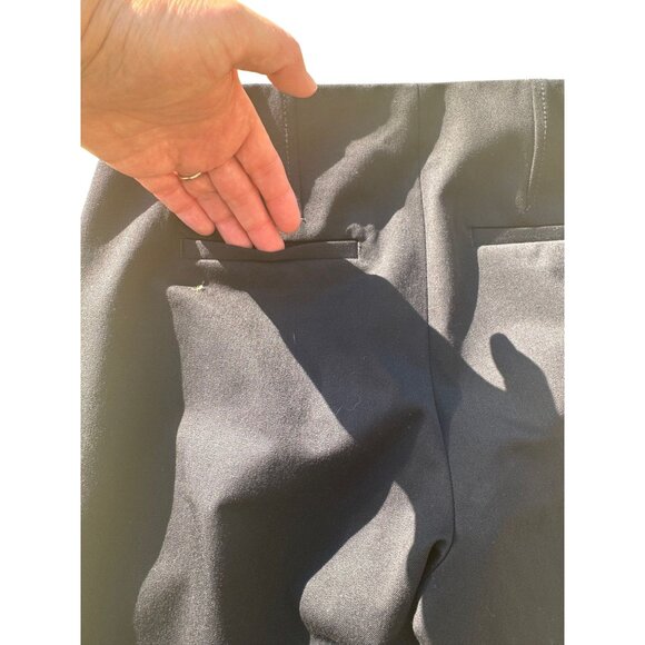 Talbots Black Curvy Fit Dress Pants Sz 8P Polyester Womens Trousers Office Forma - Picture 5 of 5